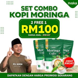 Set Combo - 2 Pek Percuma 1 Pek